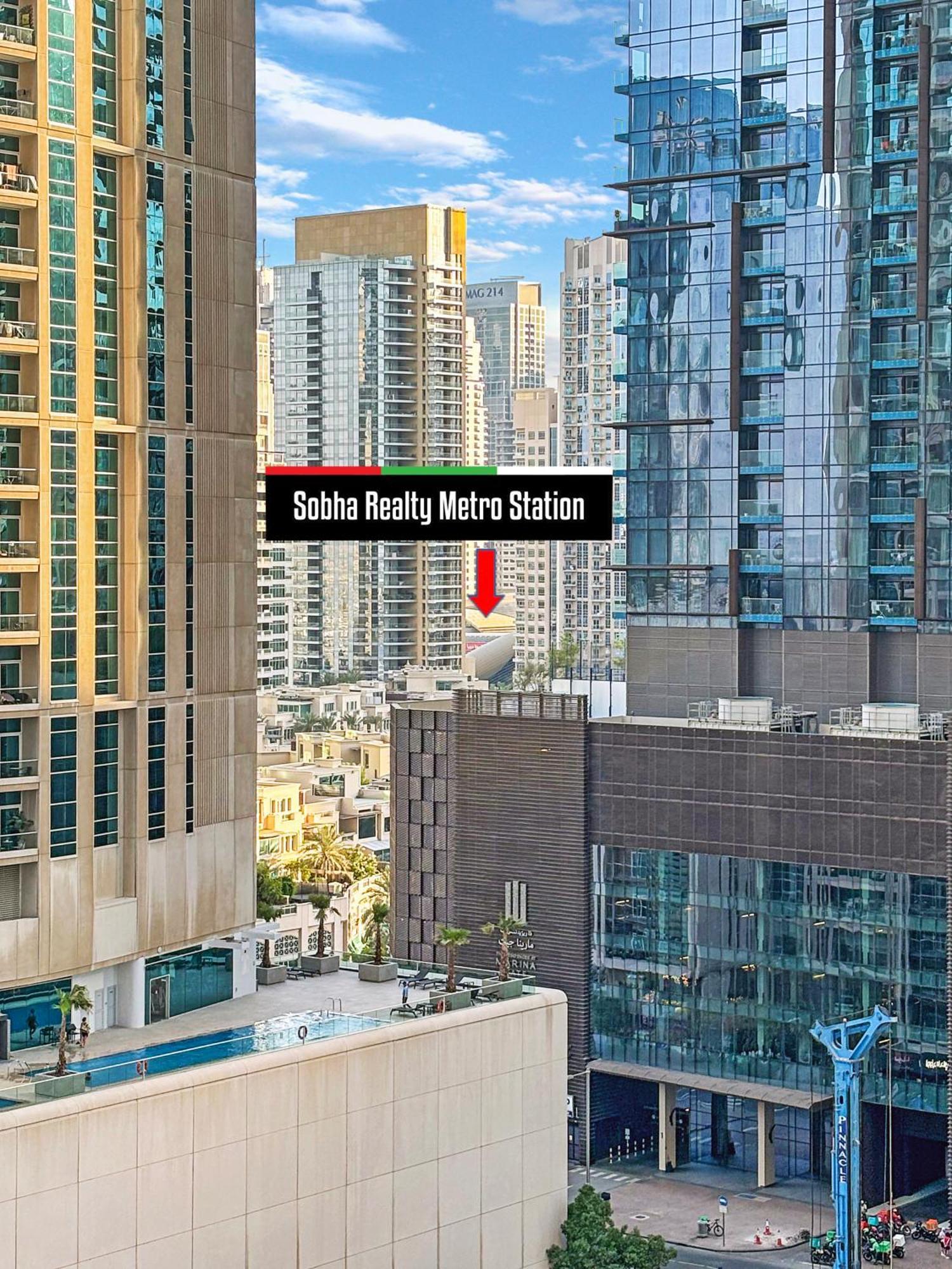Lux 1br, Kingbed In Marina, 3mints Metro, 5mints Barasti Dubai