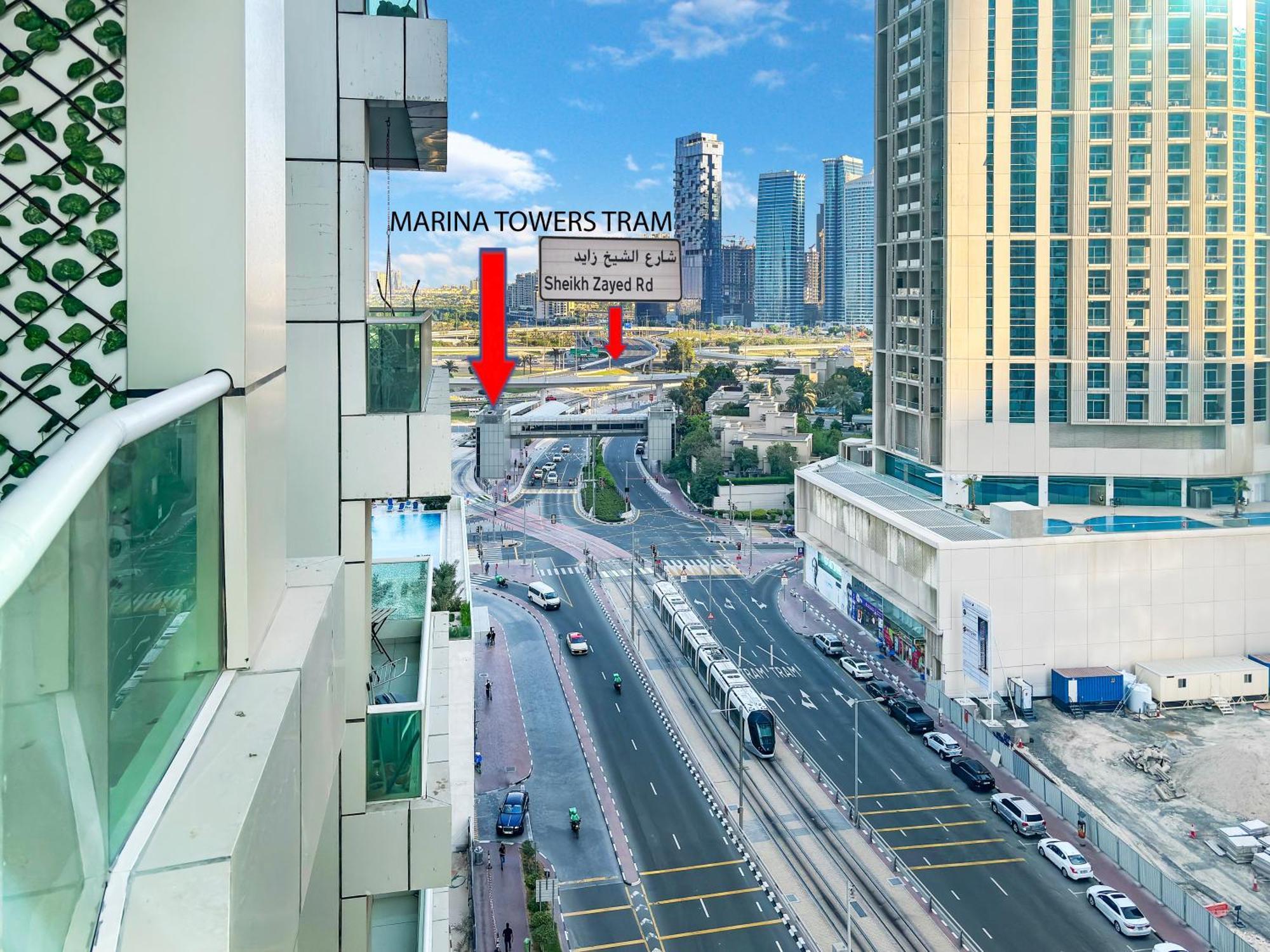 Apartment Lux 1br, Kingbed In Marina, 3mints Metro, 5mints Barasti Dubai